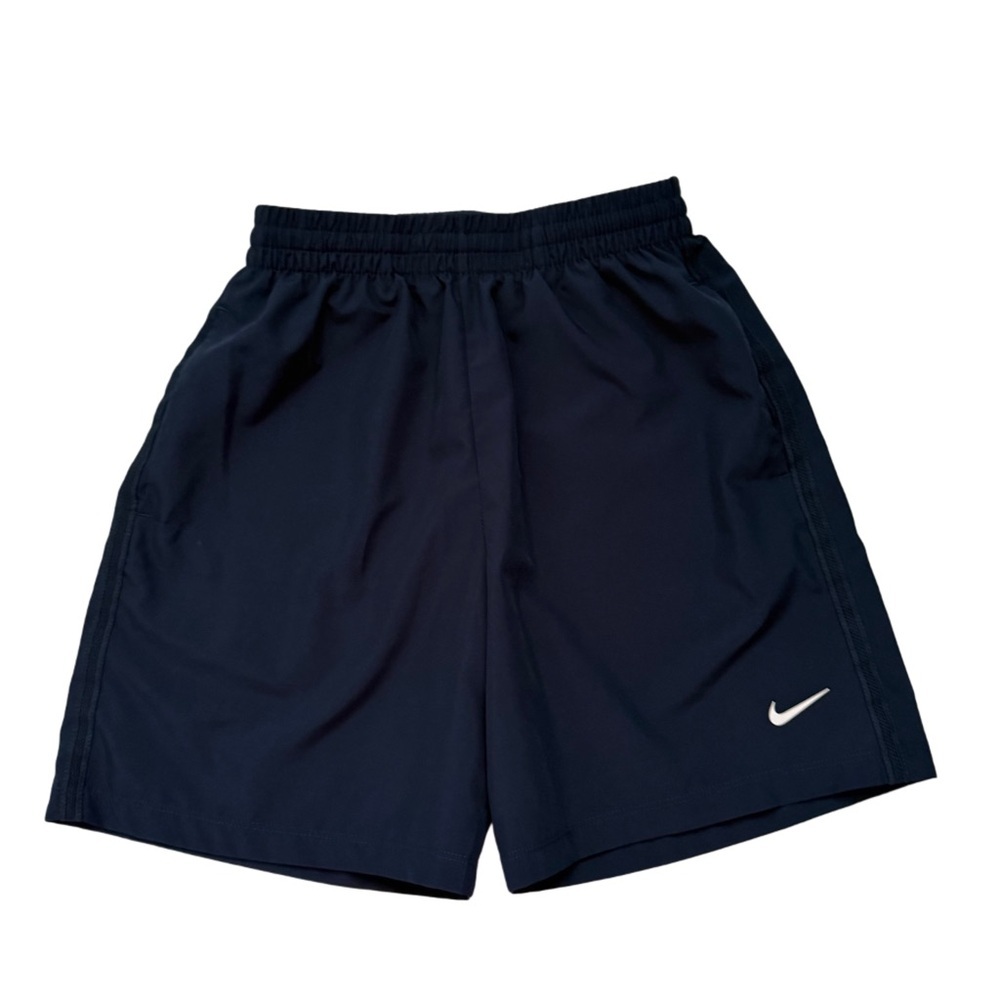 Nike Dri-Fit Boys Navy Blue Sports Athletic Shorts Lightweight Size Medium